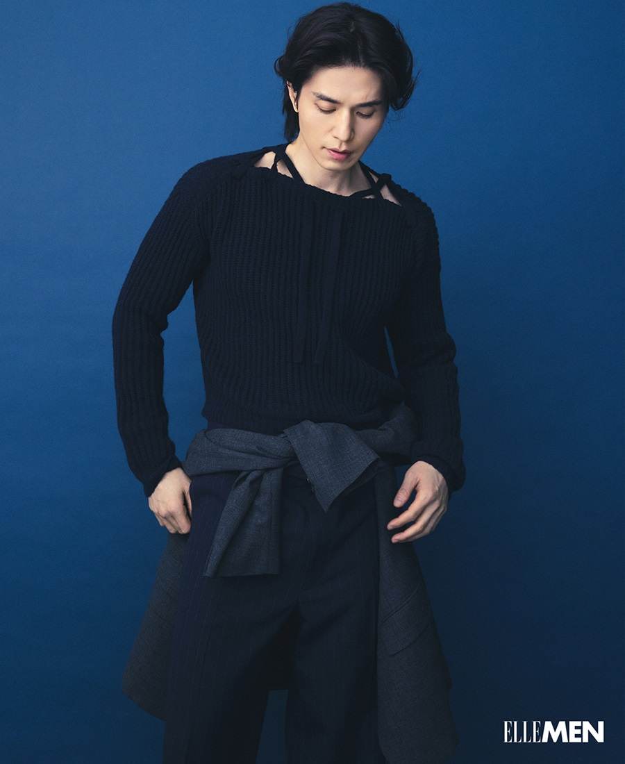 Lee Dong Wook @ ELLE MEN Singapore S/S 2022