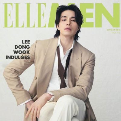 Lee Dong Wook @ ELLE MEN Singapore S/S 2022