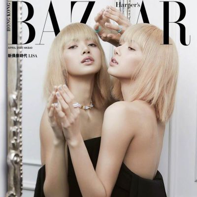 (BLACKPINK) Lisa @ Harper's Bazaar HK April 2022