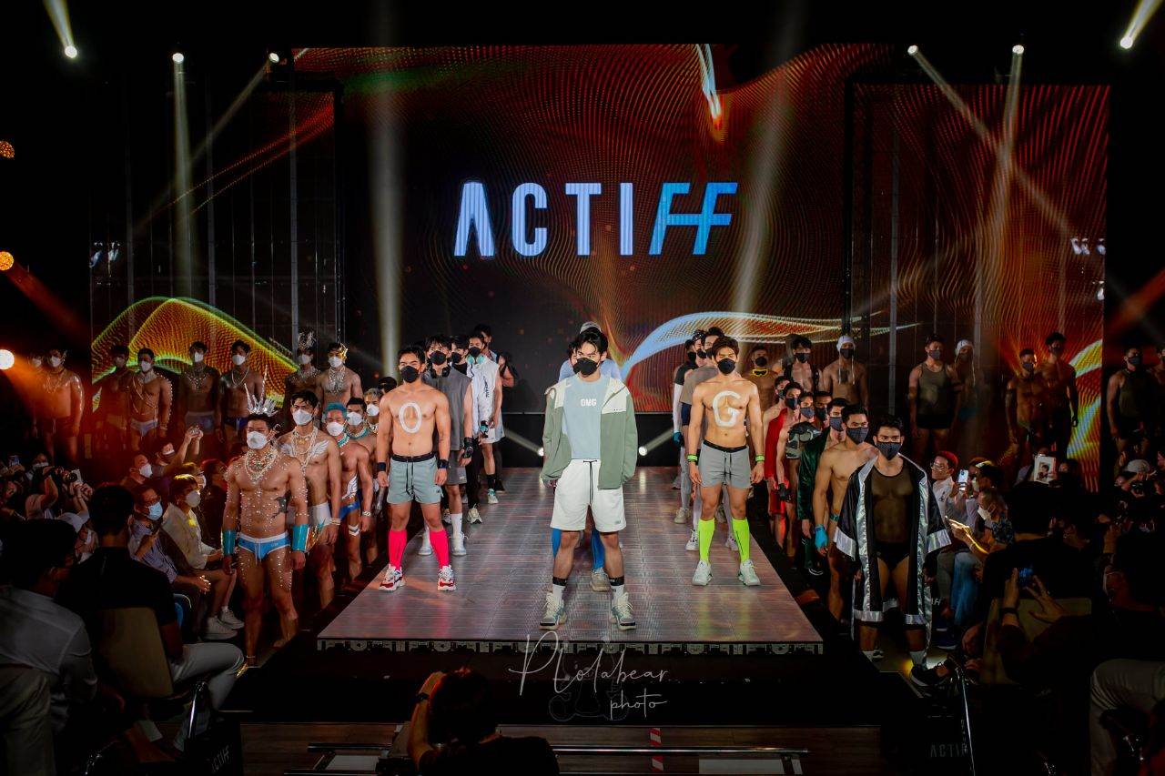 รวมนายแบบ งาน ACTIFF Fashion Fest 2022 .1