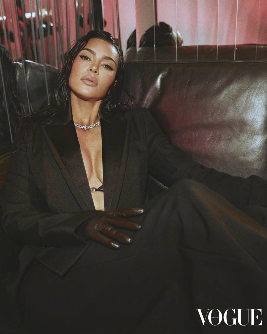Kim Kardashian @ Vogue HK April 2022