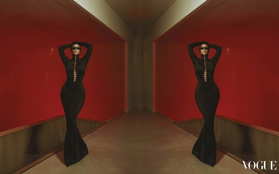 Kim Kardashian @ Vogue HK April 2022