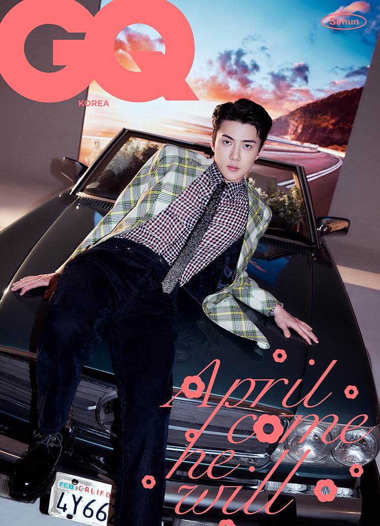 Sehun @ GQ Korea April 2022