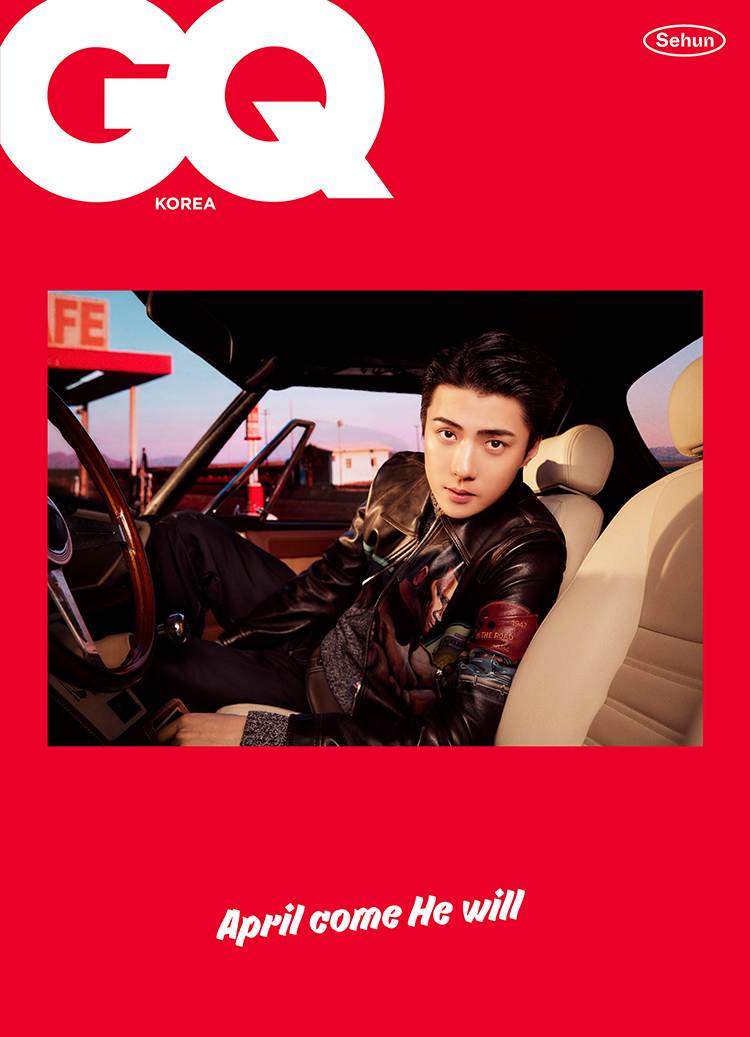 Sehun @ GQ Korea April 2022