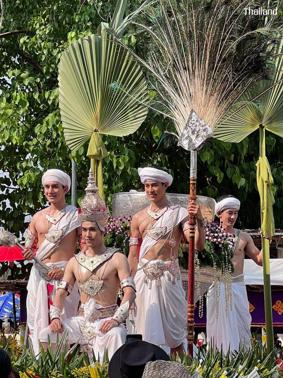 "Salung Luang Angels" in Songkran Festival of Lampang Province | THAILAND 🇹🇭