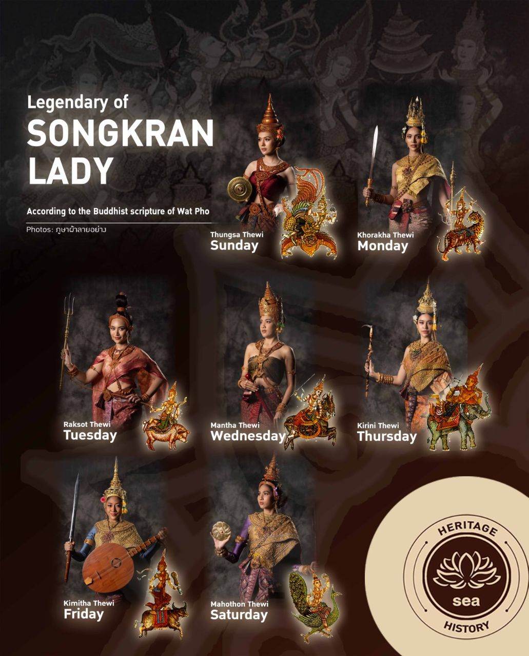 Songkran Lady (Nang Songkran)