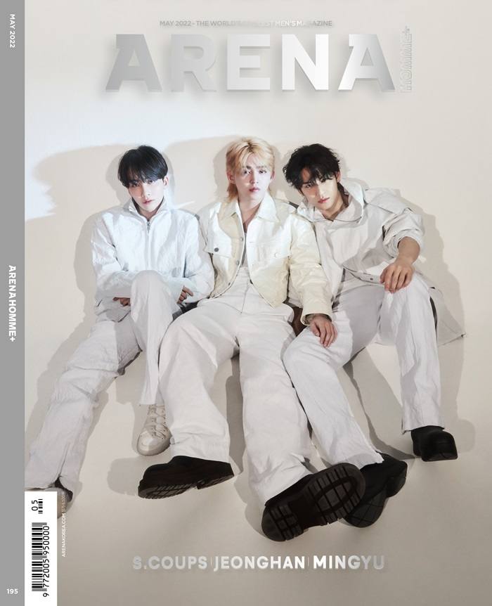 (SEVENTEEN) S.Coups, Jeonghan & Mingyu @ Arena Homme+ Korea May 2022