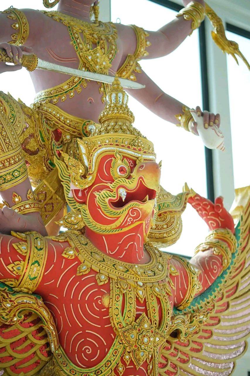 Thailand:Thai art:Thai culture.ฉากและอุปกรณ์ประกอบโขน:Khon: Asia art.
