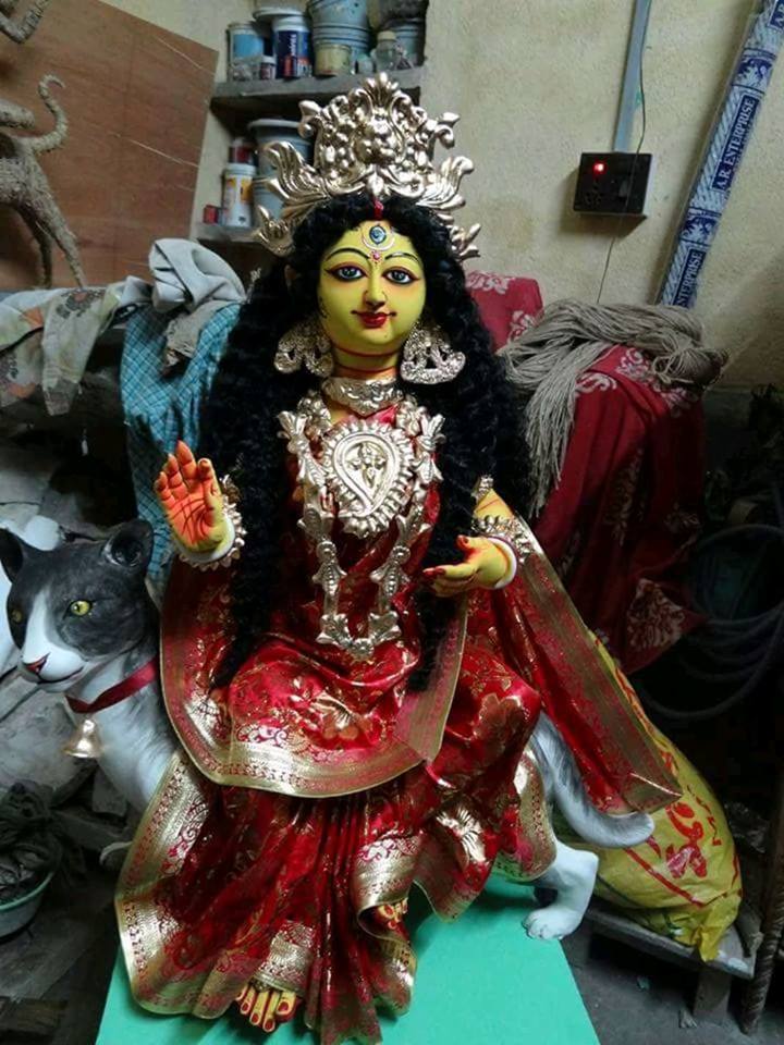 Goddess Shashthi Photo by fb. page দুর্গা 24 12 2018.