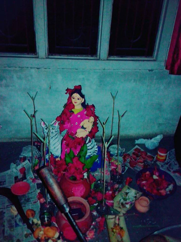 Goddess Shashthi Photo by fb.Anoop Kumar Mandal 21 04 2017 .