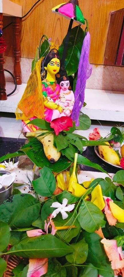 Goddess Shashthi Photo by fb.Nupur Ghosh Rupa 16 06 2021.