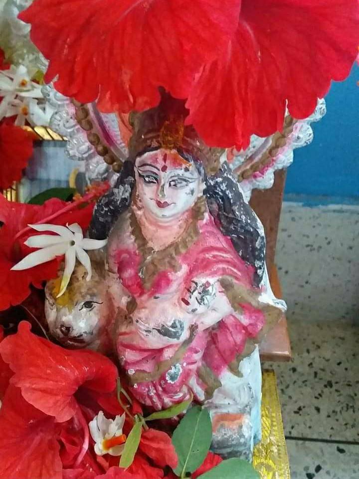 Goddess Shashthi Photo by fb.rina chatterjee 22 10 2020.