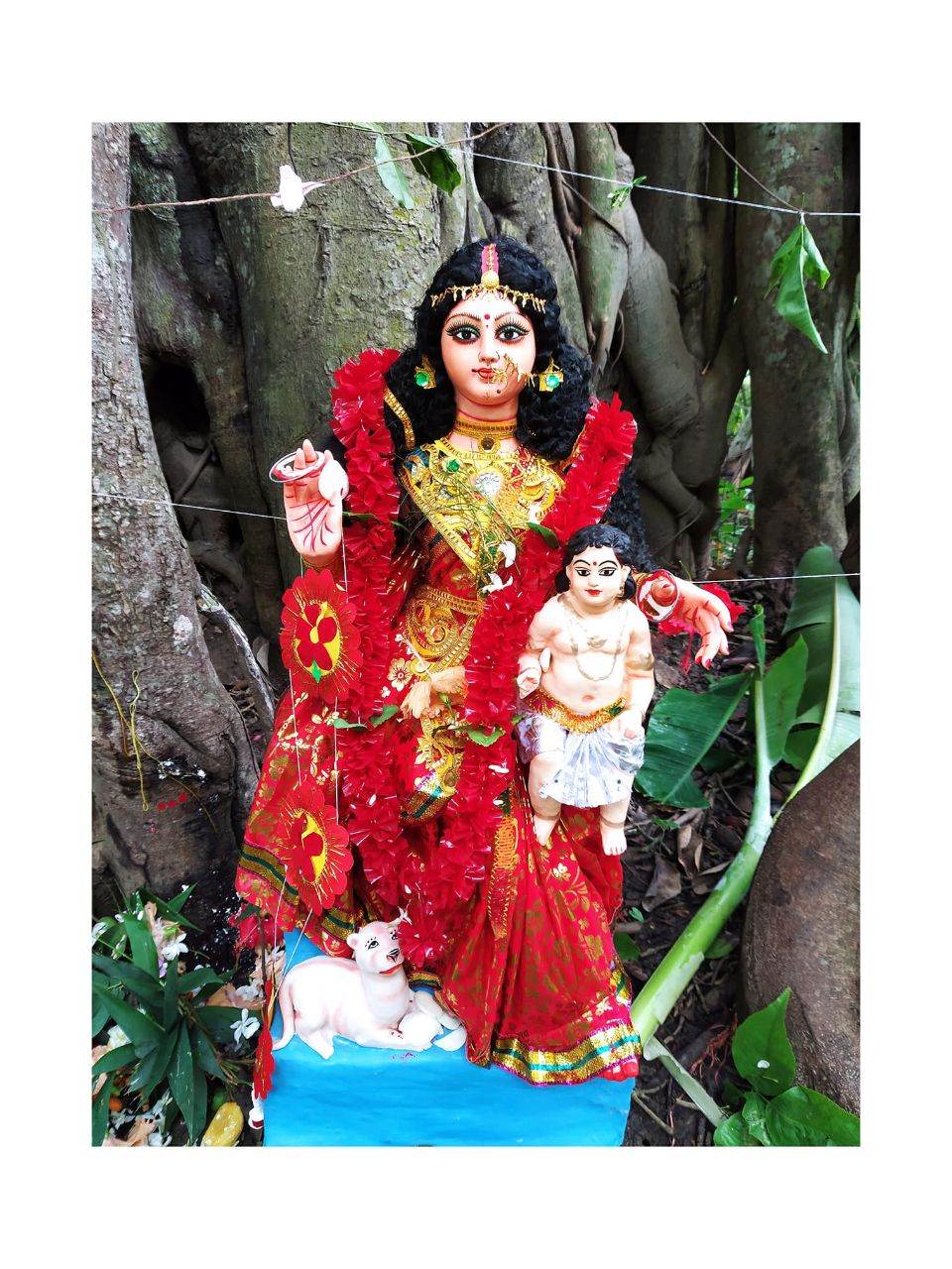 Goddess Shashthi Photo by fb. সৌভিক মণ্ডল 16 06 2021.