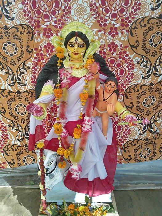 Goddess Shashthi Photo by fb. Pradip Biswas 27 12 2021.