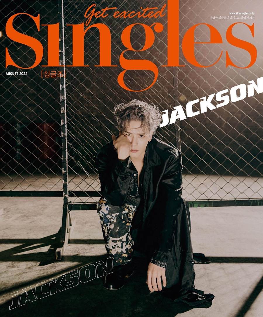 Jackson Wang @ Singles Korea August 2022