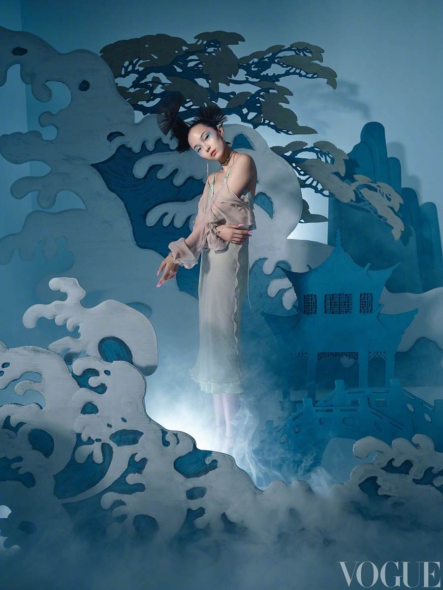 Ju Xiaowen @ Vogue China August 2022