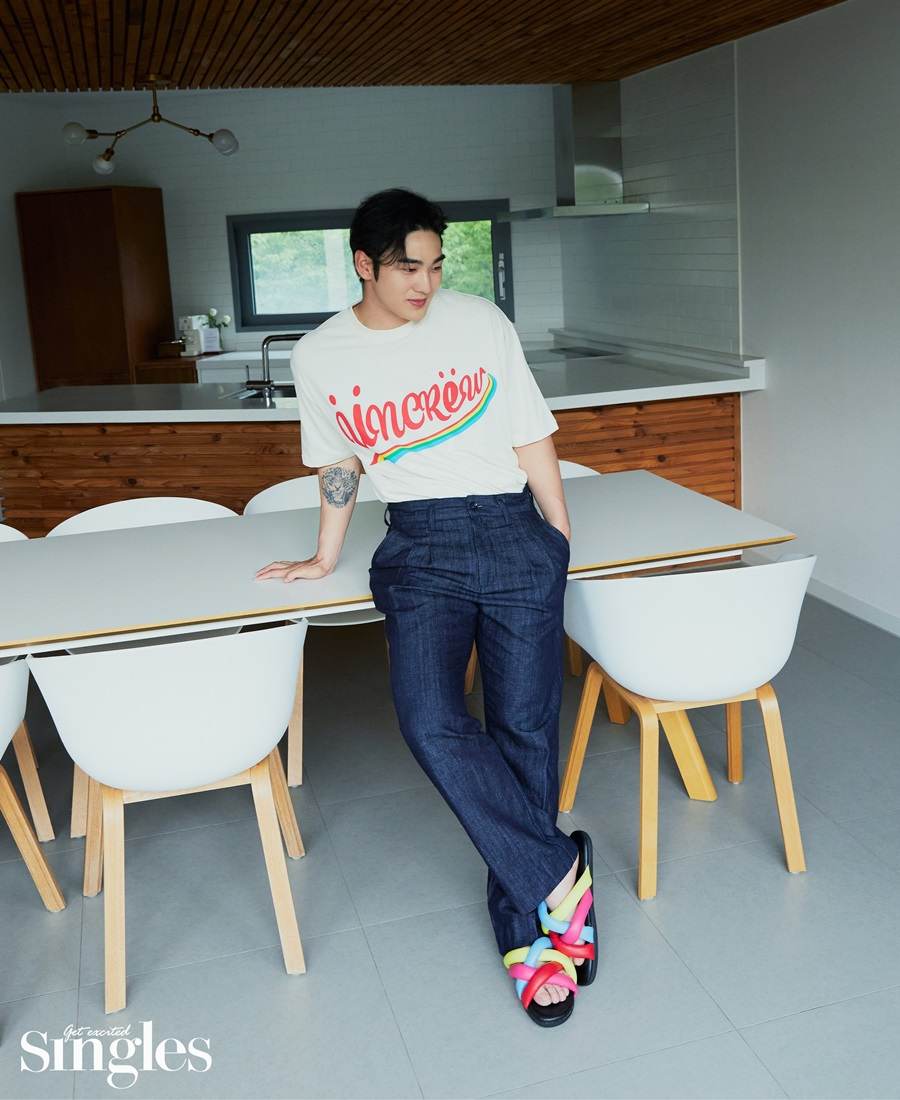 Baekho @ Singles Korea July 2022