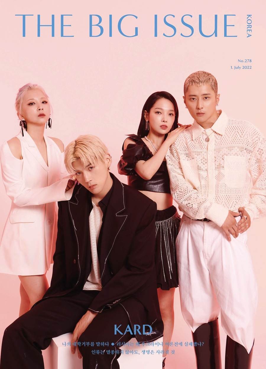 KARD @ The BIG ISSUE Korea July 2022