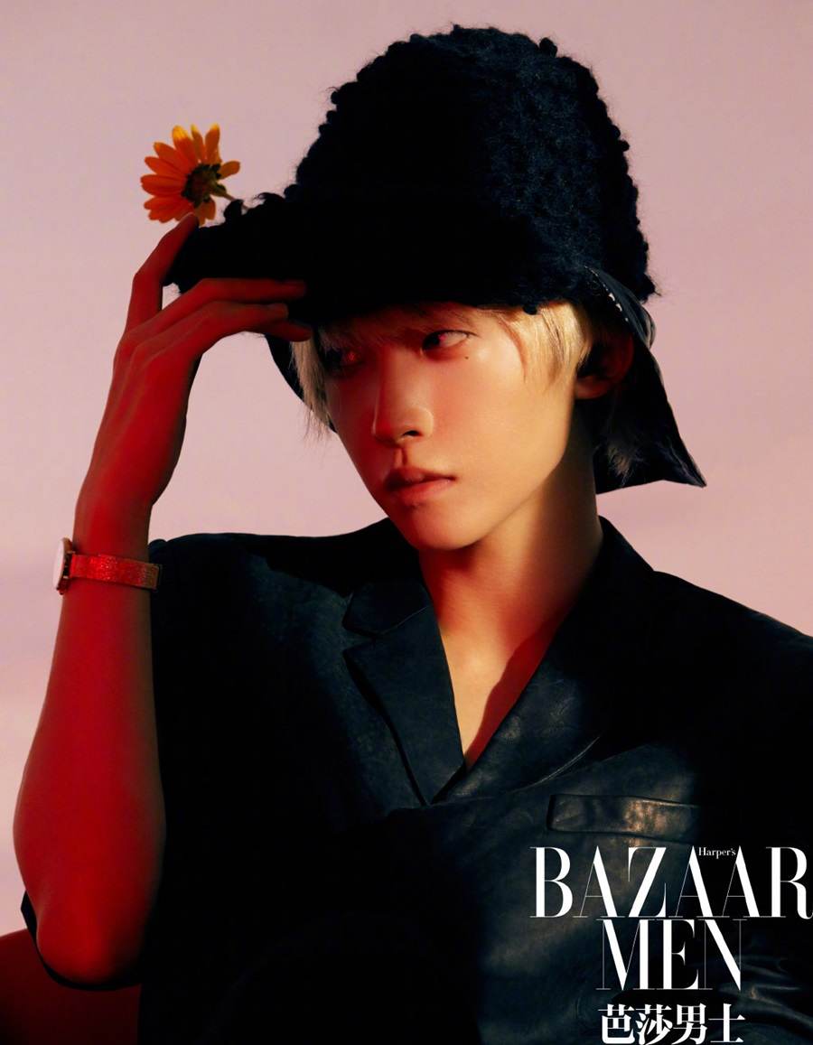 (INTO1) Liu Yu @ Harper’s Bazaar Men China August 2022