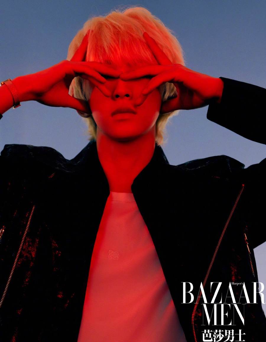 (INTO1) Liu Yu @ Harper’s Bazaar Men China August 2022