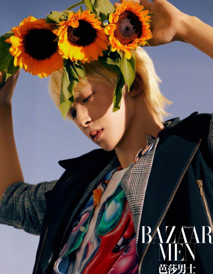 (INTO1) Liu Yu @ Harper’s Bazaar Men China August 2022