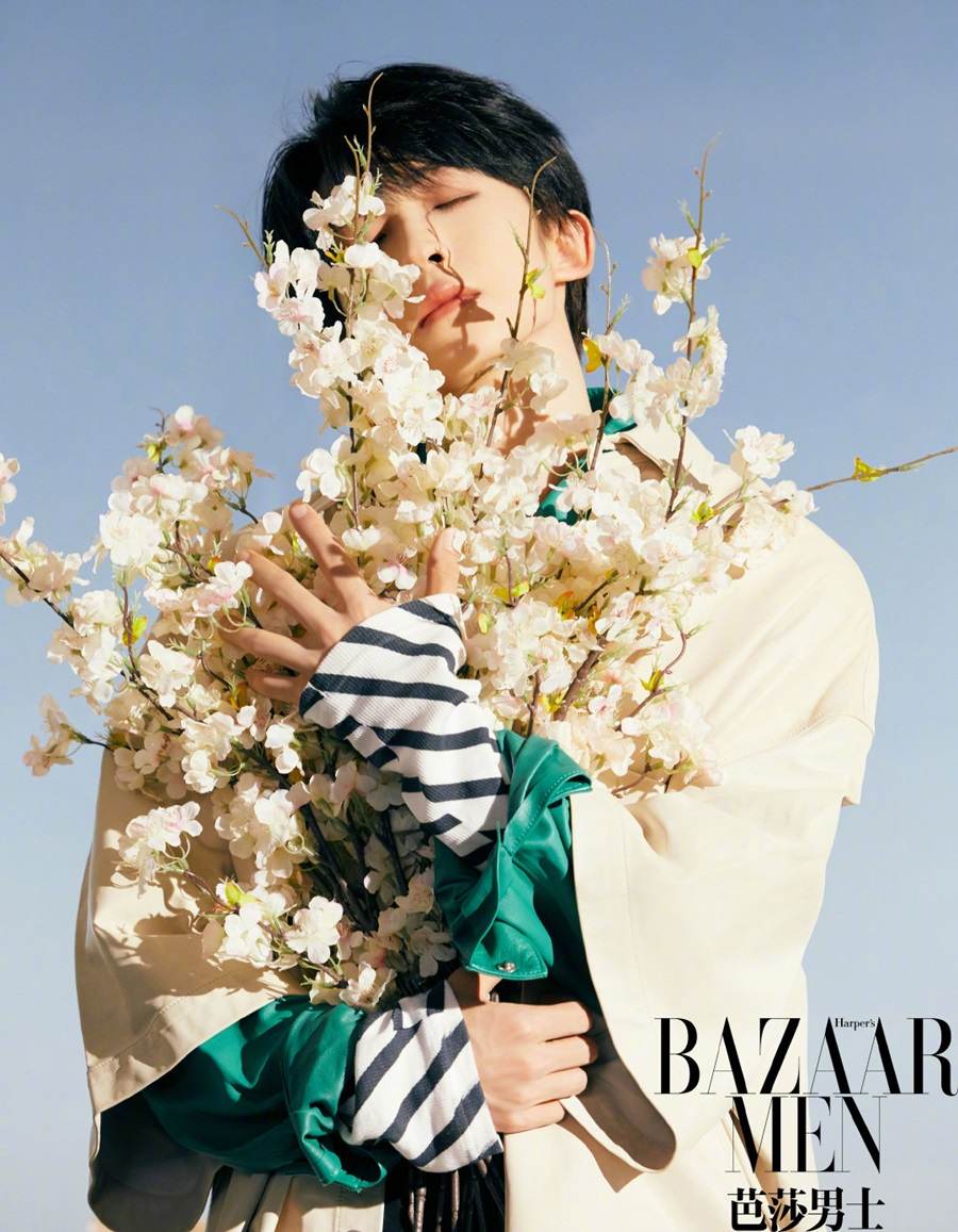 (INTO1) Liu Yu @ Harper’s Bazaar Men China August 2022