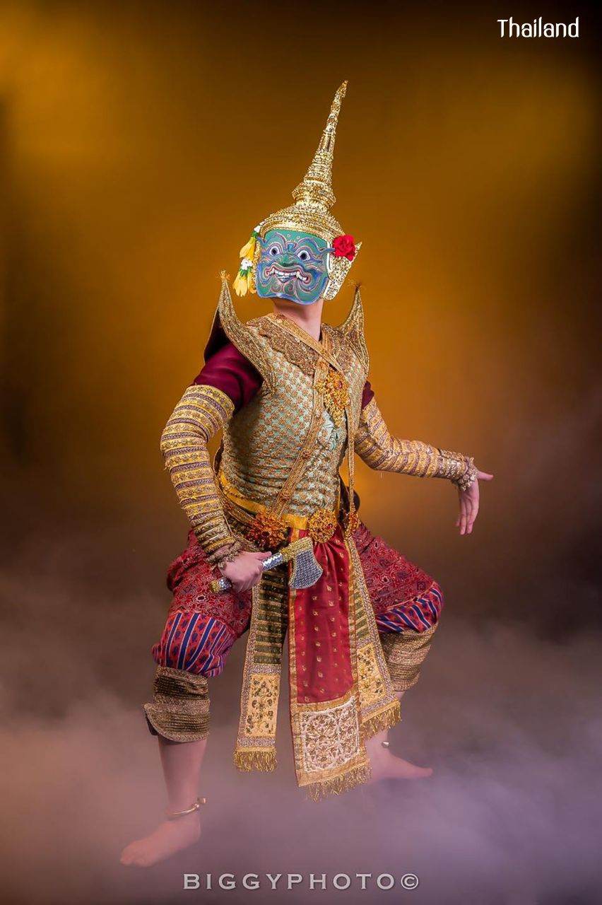 "Khon - Phra Phirun Utokraj" Thai Masked Dance Drama | THAILAND 🇹🇭