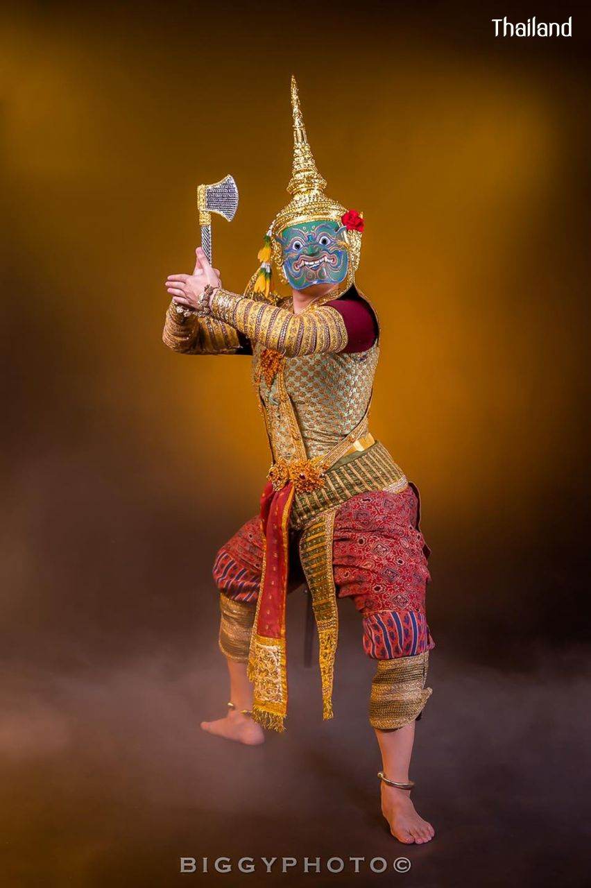 "Khon - Phra Phirun Utokraj" Thai Masked Dance Drama | THAILAND 🇹🇭