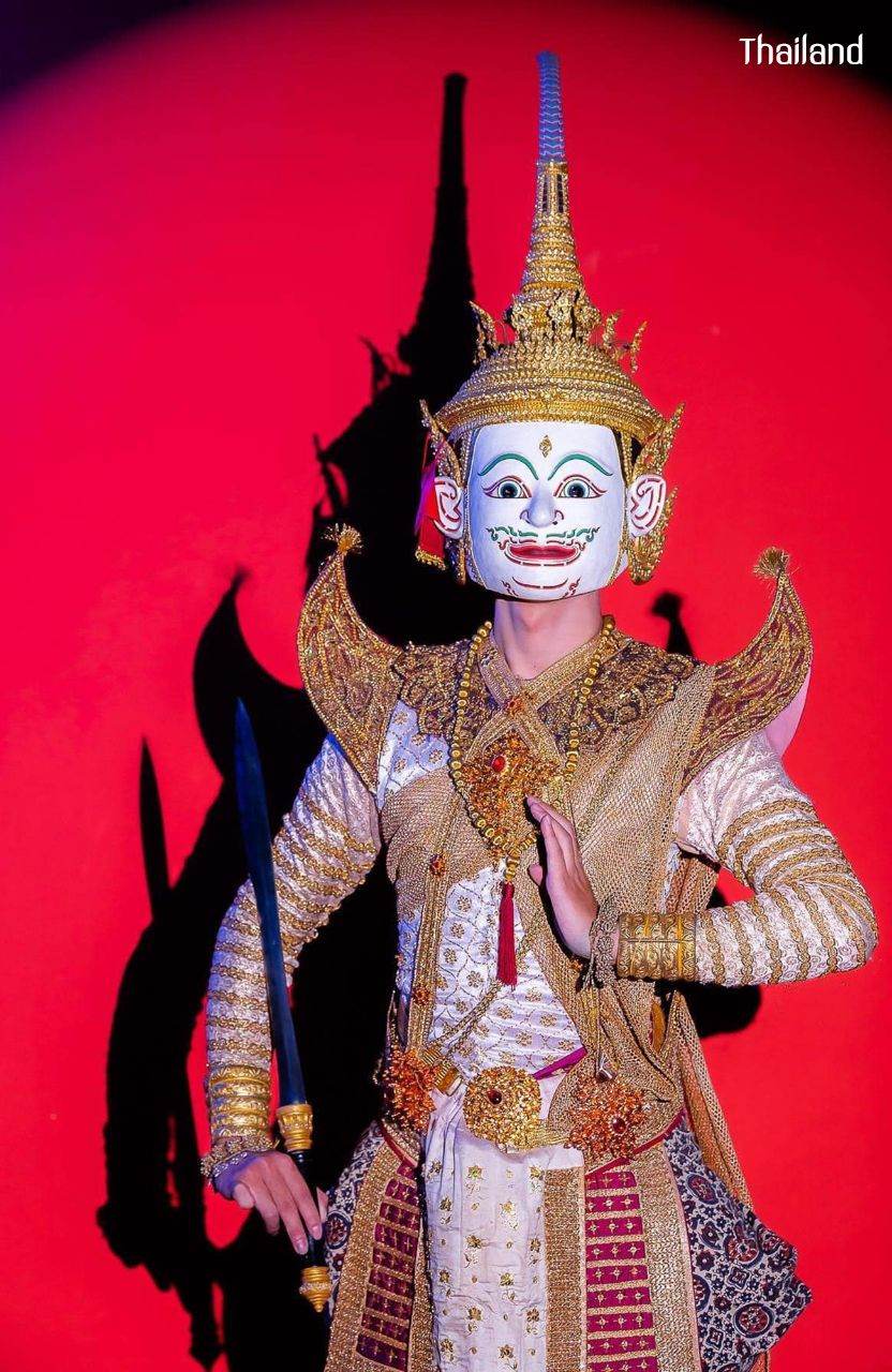 "Khon - Phra Phirun Utokraj" Thai Masked Dance Drama | THAILAND 🇹🇭