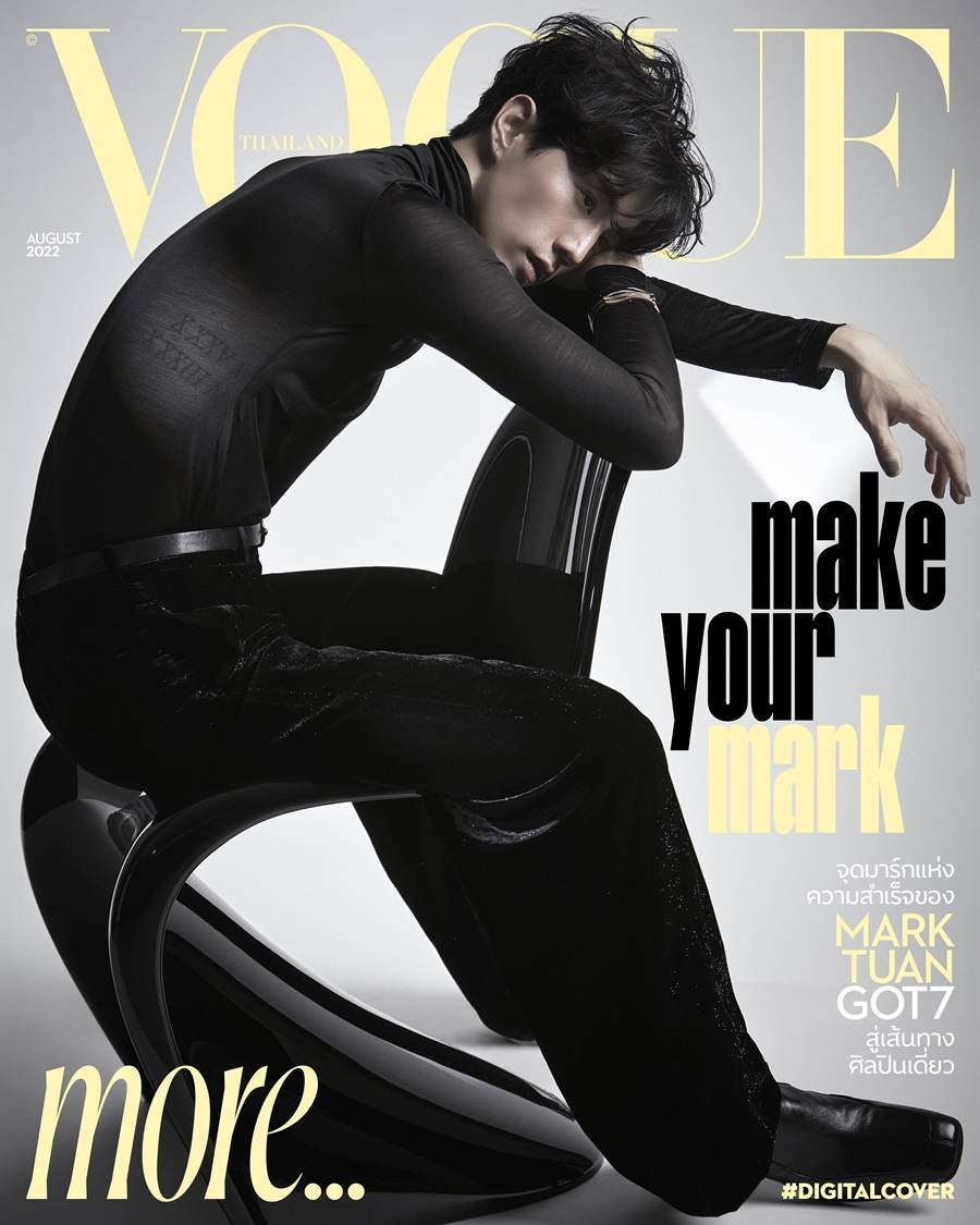 Mark Tuan @ Vogue Thailand August 2022