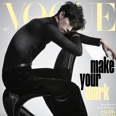 Mark Tuan @ Vogue Thailand August 2022