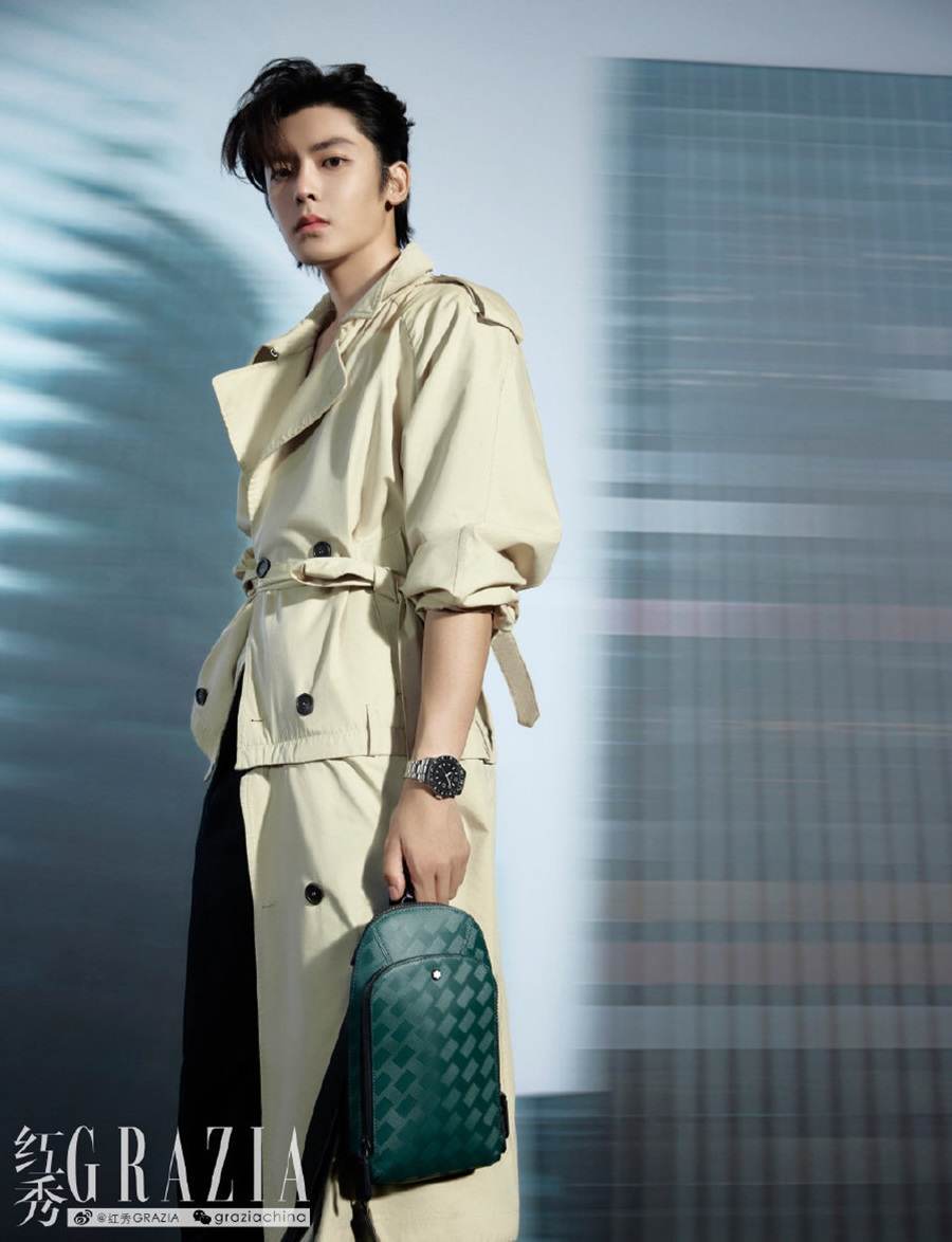 Hou Minghao @ Grazia China August 2022