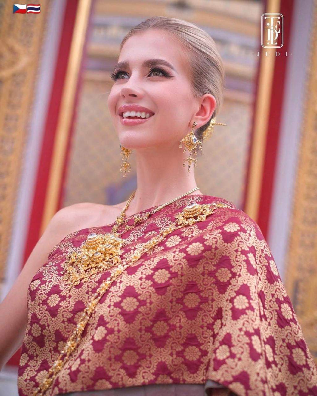 Miss Grand Czech Republic in Traditional Dress | THAILAND 🇹🇭