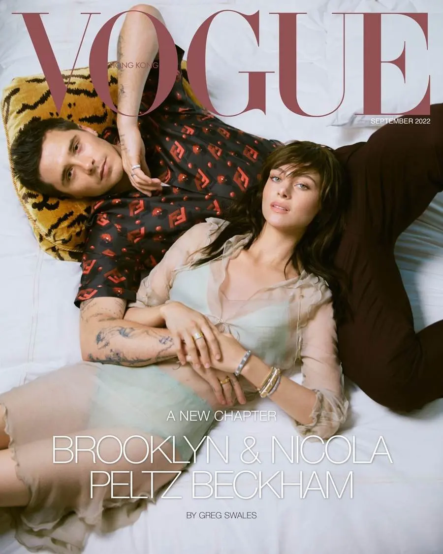 Brooklyn & Nicola Peltz Beckham @ Vogue HK September 2022