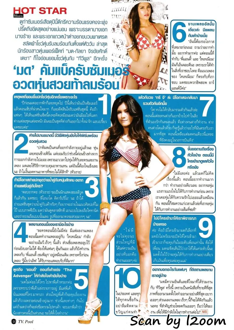 (วันวาน) มด กัลยา @ นิตยสาร ทีวีพูล ปีที่ 20 ฉบับที่ 1034 มีนาคม 2553