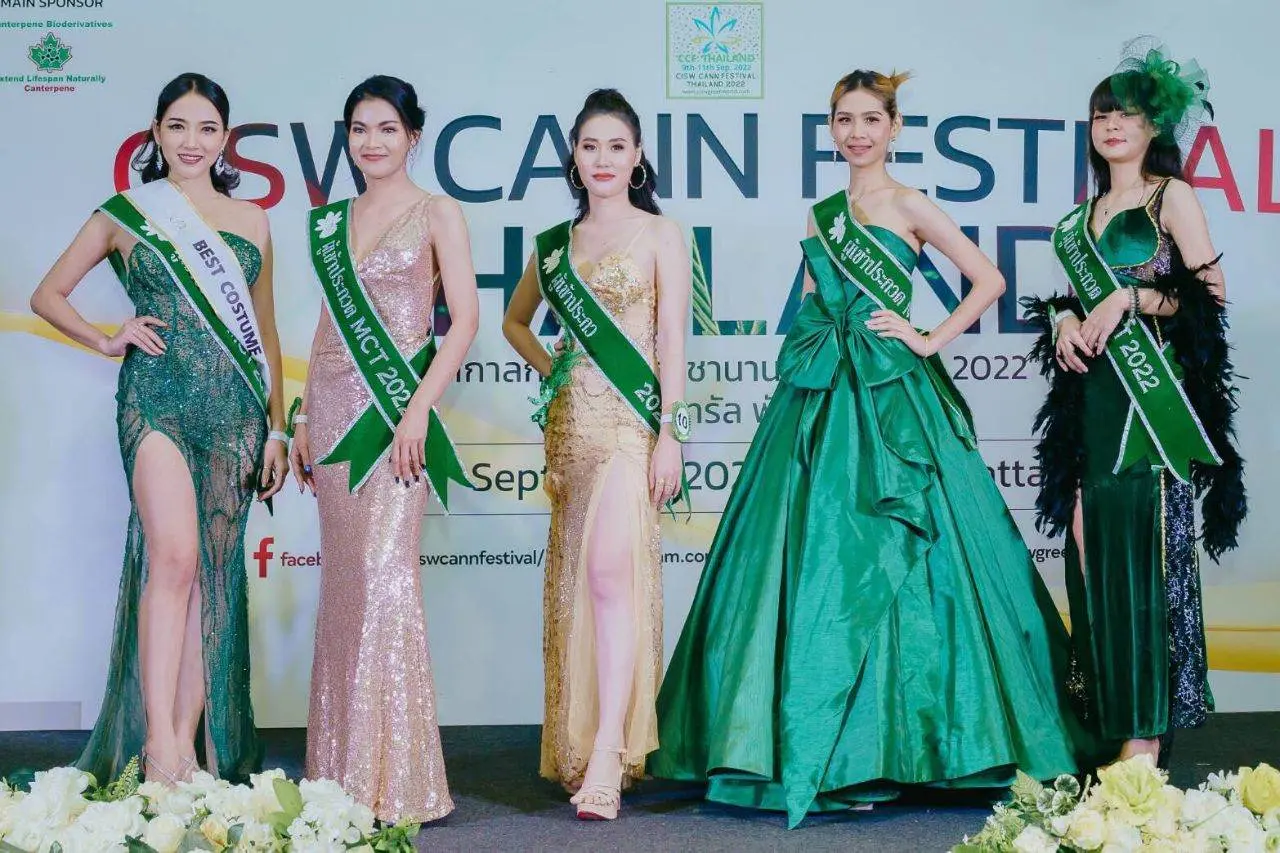 Miss Canabis Thailand คนแรกของประเทศไทย  น้องหมวย สไบทิพย์