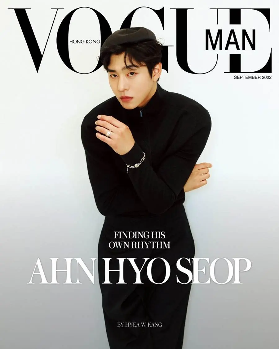 Ahn Hyo Seop @ Vogue Man HK September 2022