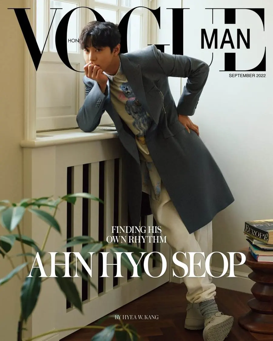 Ahn Hyo Seop @ Vogue Man HK September 2022