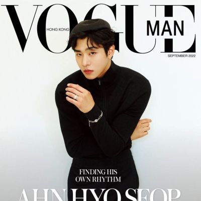 Ahn Hyo Seop @ Vogue Man HK September 2022