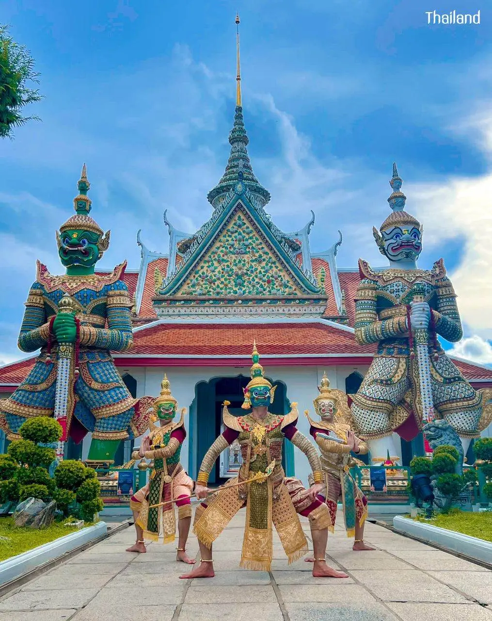 Khon, masked dance drama in Thailand 🇹🇭