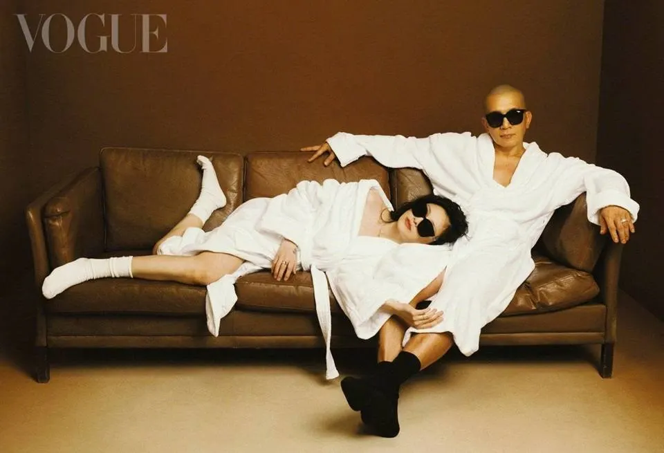 Barbie Hsu & DJ Koo @ Vogue Taiwan October 2022