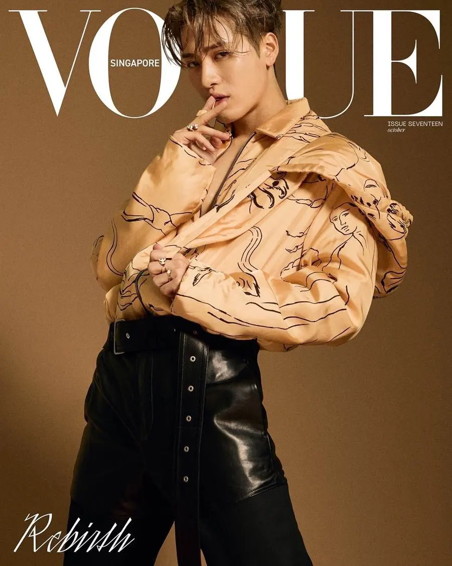 Jackson Wang @ Vogue Singapore October 2022