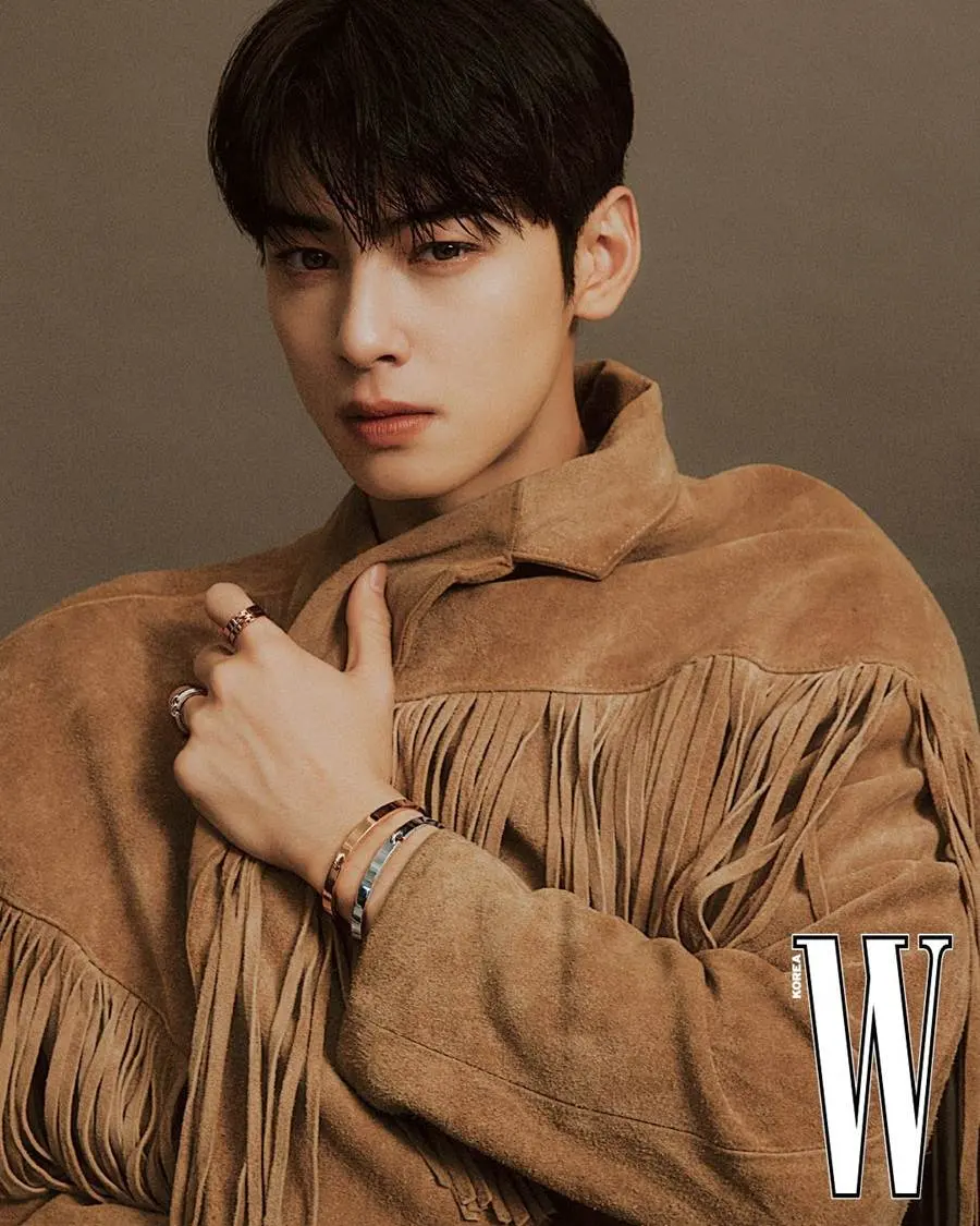 Cha Eun Woo @ W Korea November 2022