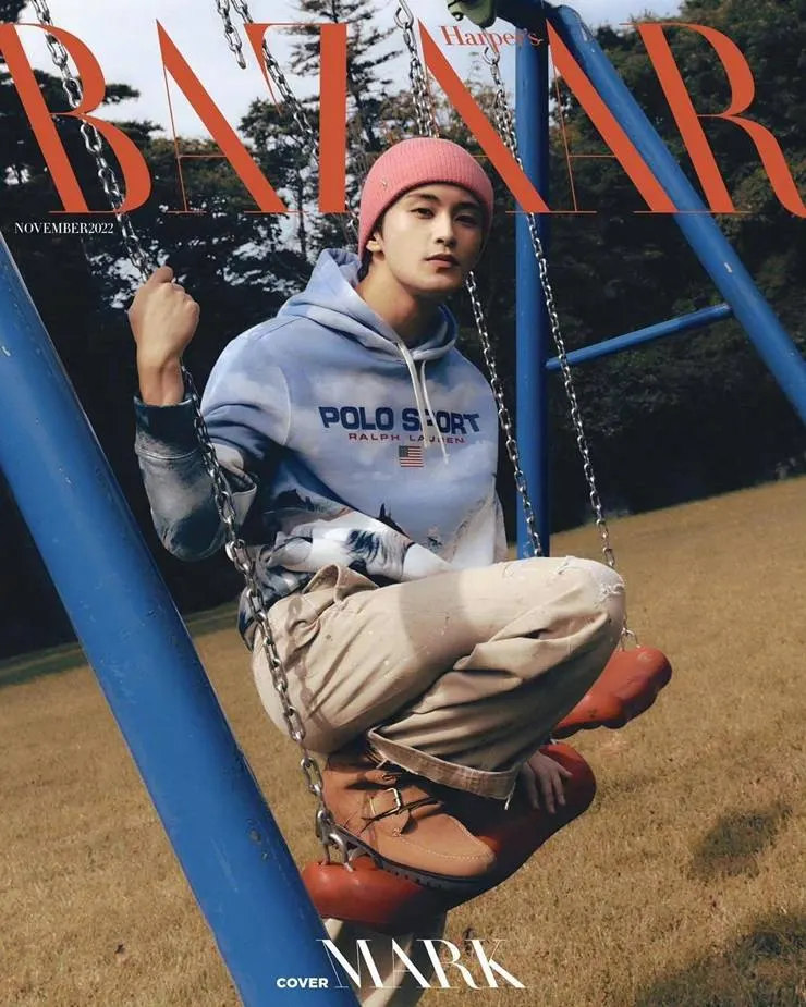 (NCT) Mark @ Harper's BAZAAR Korea November 2022