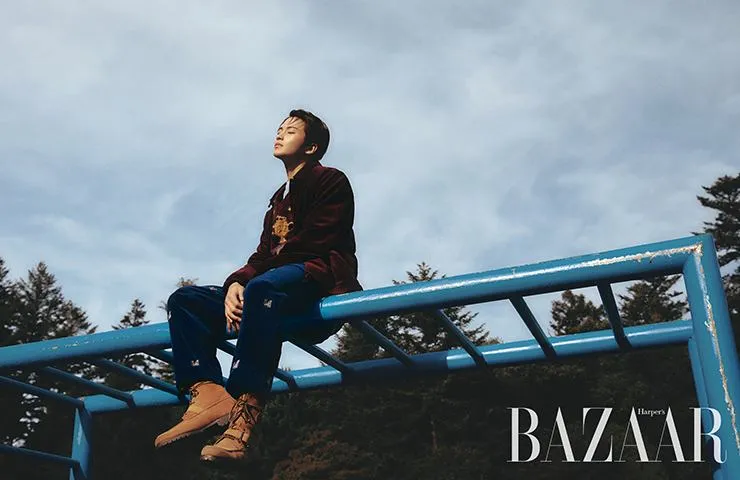 (NCT) Mark @ Harper's BAZAAR Korea November 2022