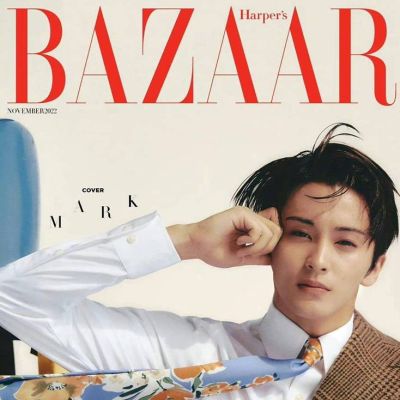 (NCT) Mark @ Harper's BAZAAR Korea November 2022