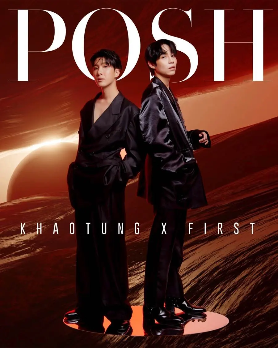 เฟิร์ส-คณพันธ์ & ข้าวตัง-ธนวัฒน์ @ POSH Magazine Thailand