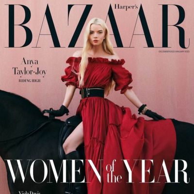 Anya Taylor Joy @ Harper's Bazaar UK December 2022