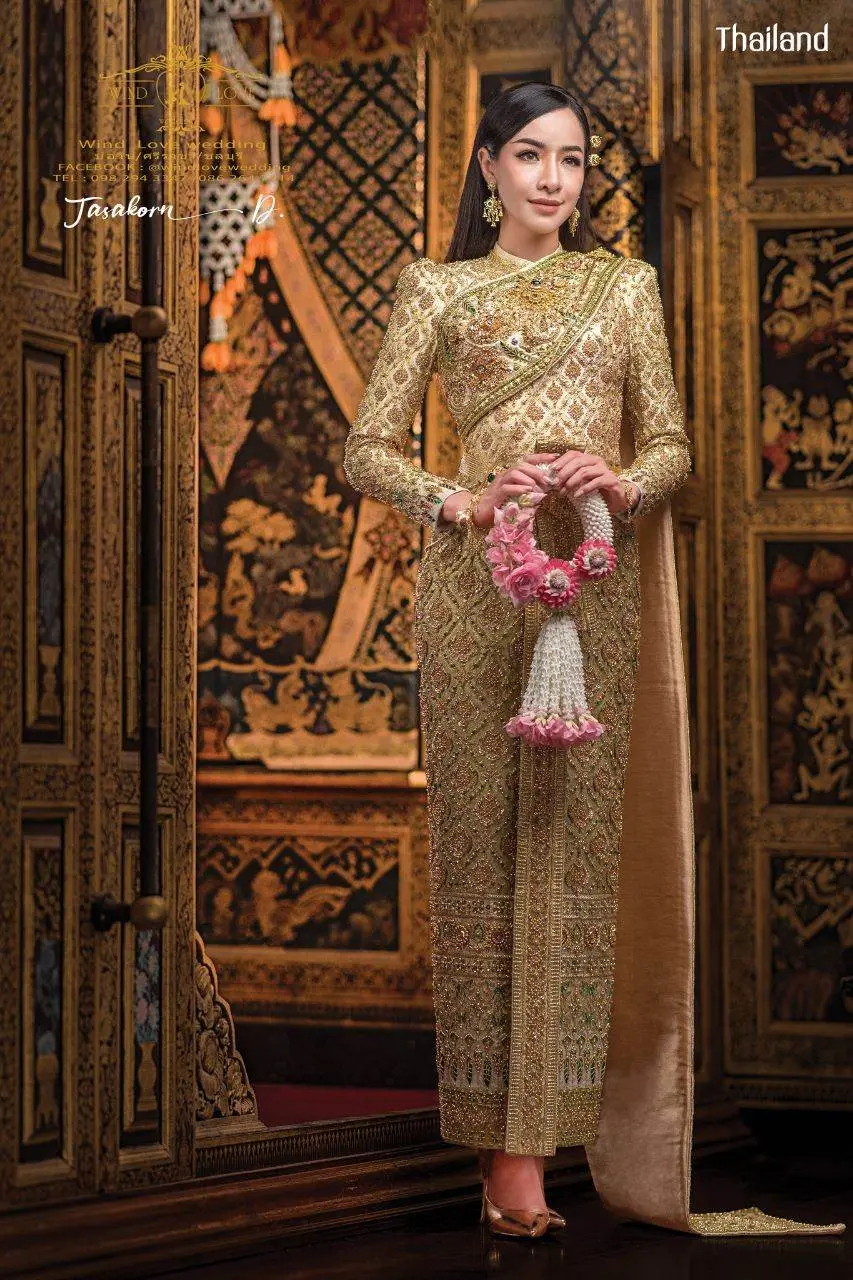 Thai Wedding Dress: THAI NATIONAL COSTUME | THAILAND 🇹🇭