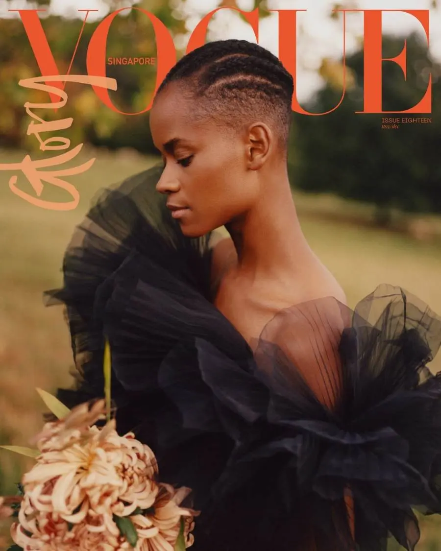 Letitia Wright @ VOGUE Singapore Nov - Dec 2022